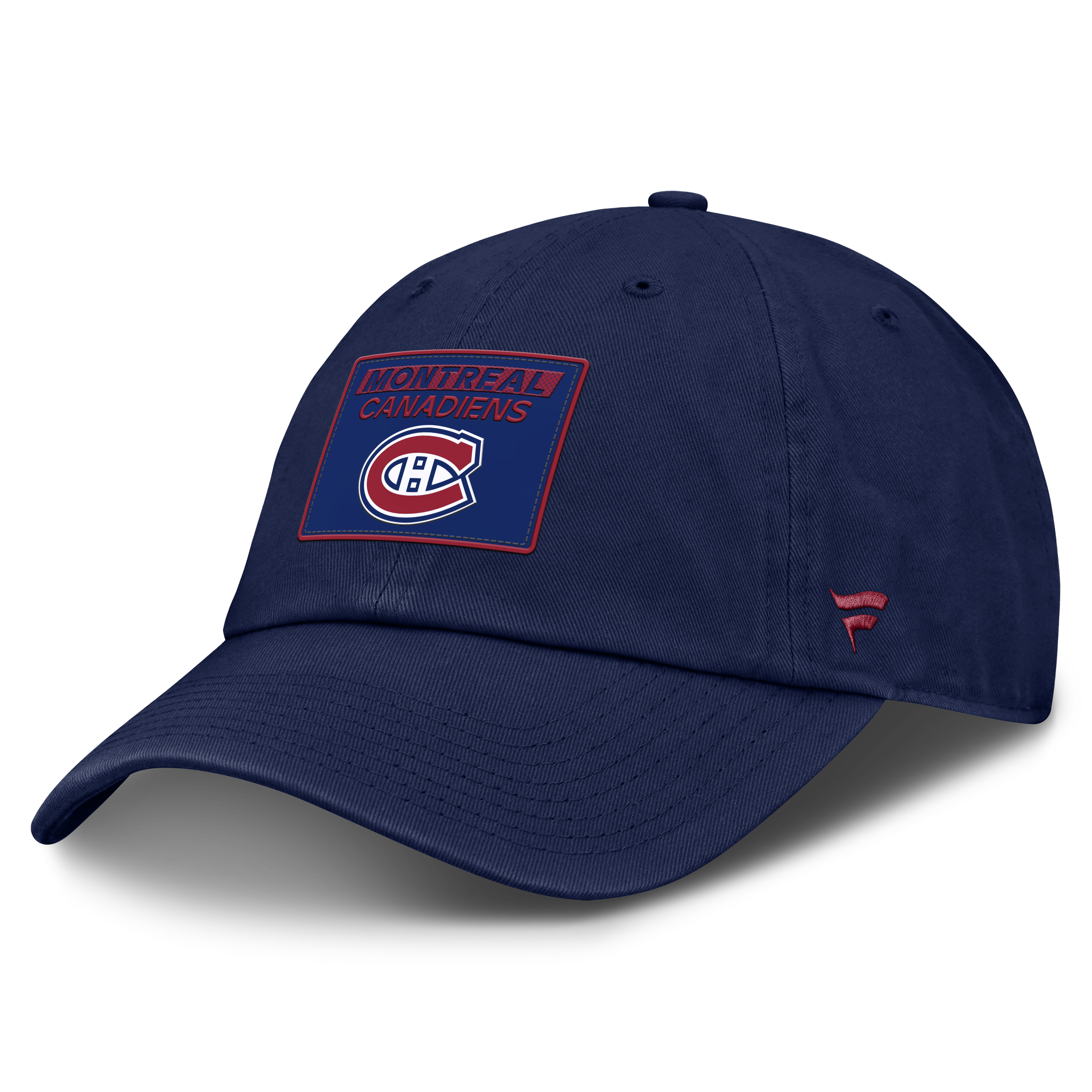 Montreal Canadiens Fanatics NHL Fanatics Branded Men's Navy Rink Prime Adjustable Hat