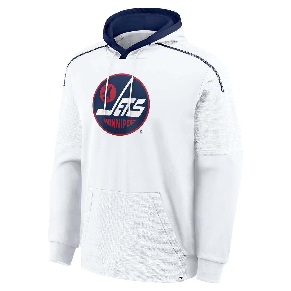 Winnipeg Jets NHL Fanatics Branded Men's White 2026 Heritage Classic Pullover Hoodie