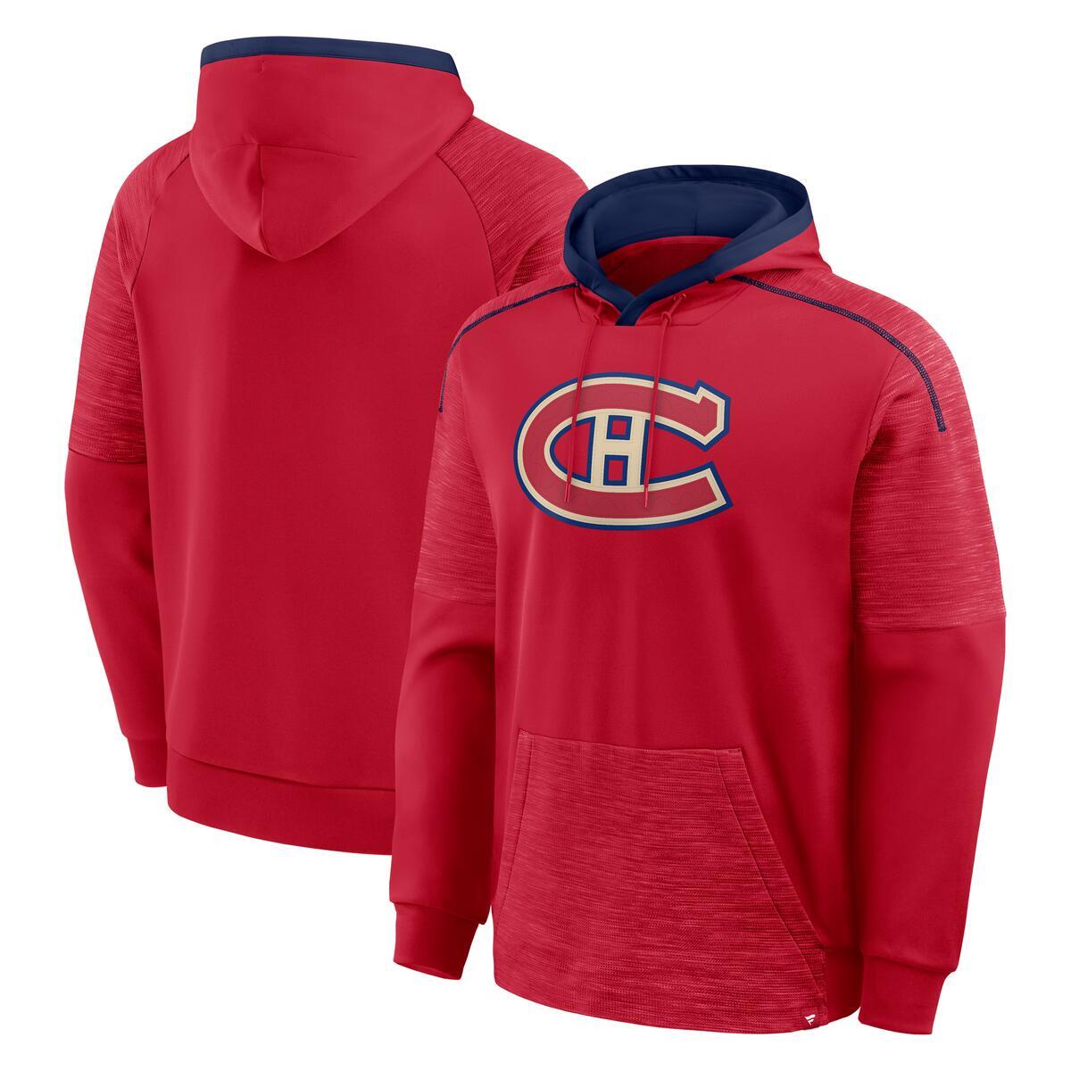 Montreal Canadiens NHL Fanatics Branded Men's Red 2026 Heritage Classic Pullover Hoodie