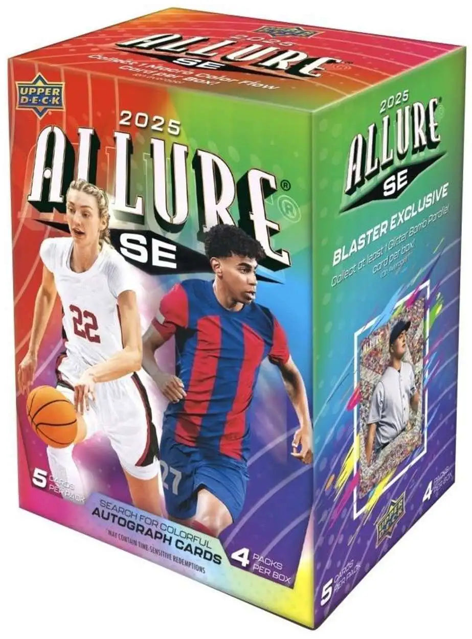 Upper Deck 2025 Allure SE Multi-Sport Trading Card Blaster Box