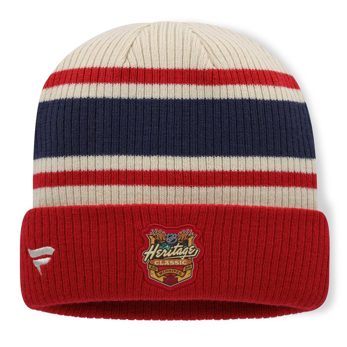 Montreal Canadiens NHL Fanatics Branded Men's Red 2026 Heritage Classic Cuff Knit Beanie Hat