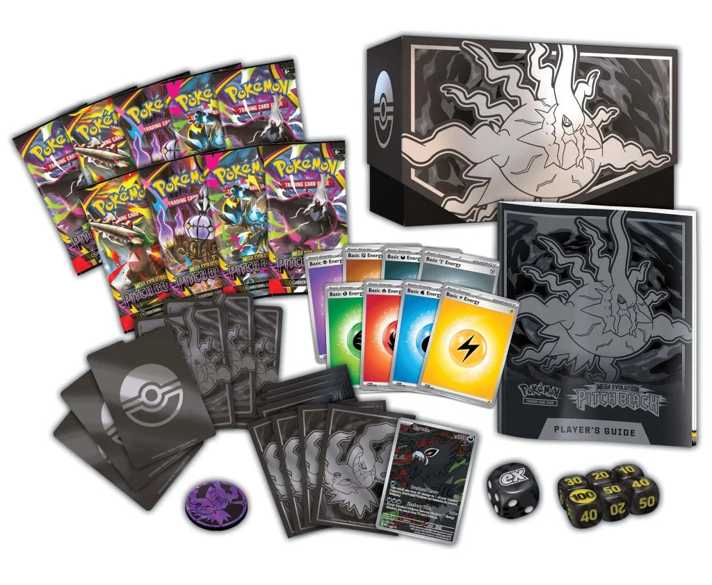 Pokémon TCG Mega Evolution ME05 Pitch Black Elite Trainer Box