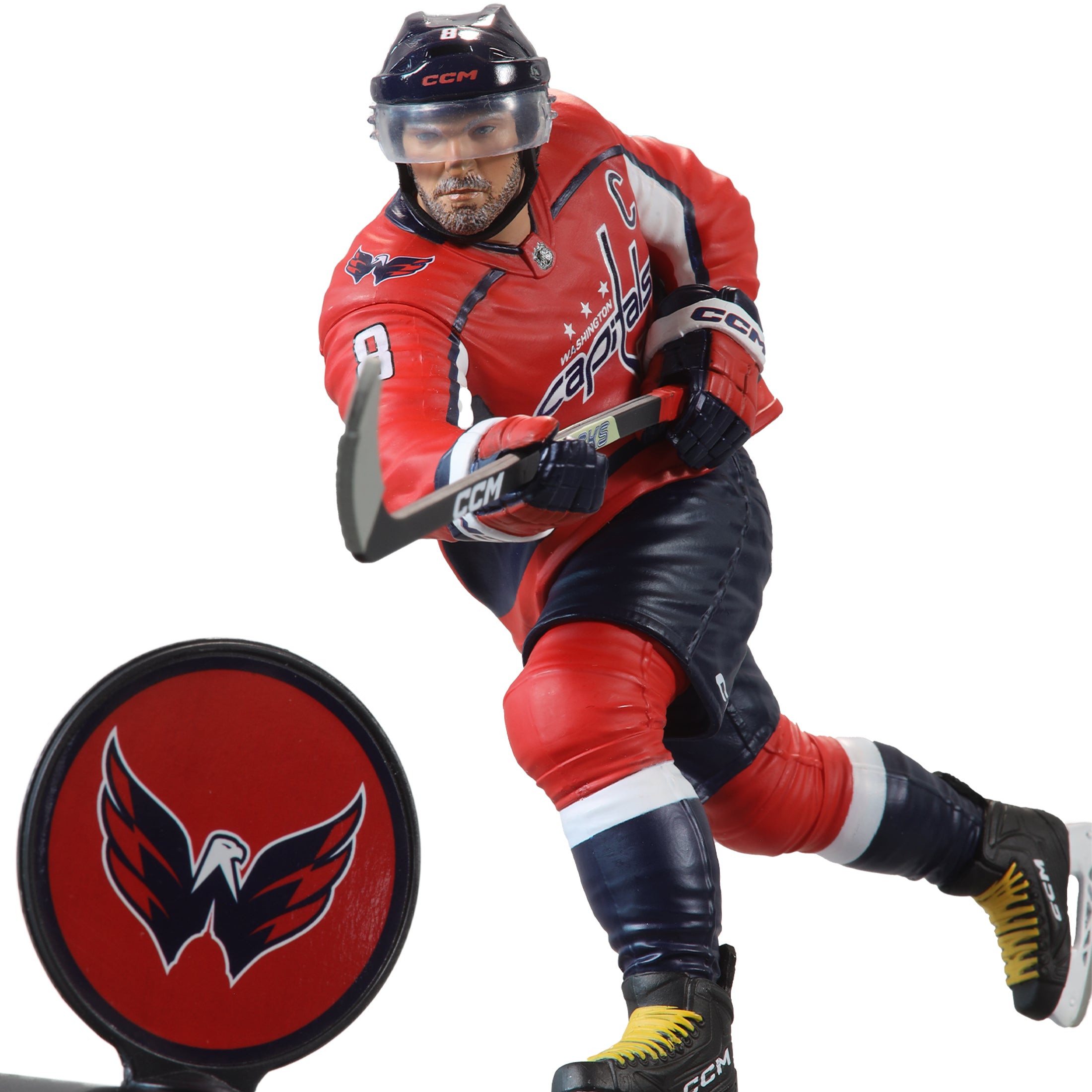 Alexander Ovechkin Washington Capitals NHL McFarlane Toys Home Uniform Legacy Series 7" Action Figure