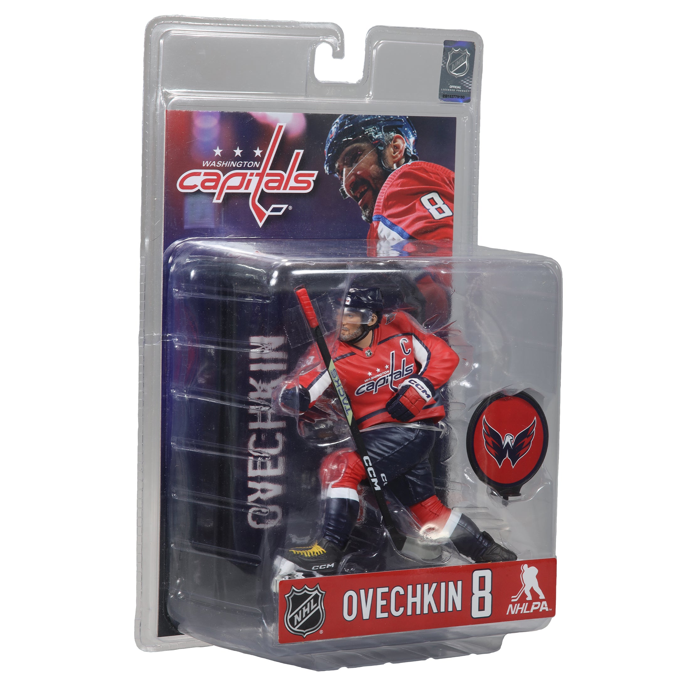 Alexander Ovechkin Washington Capitals NHL McFarlane Toys Home Uniform Legacy Series 7" Action Figure