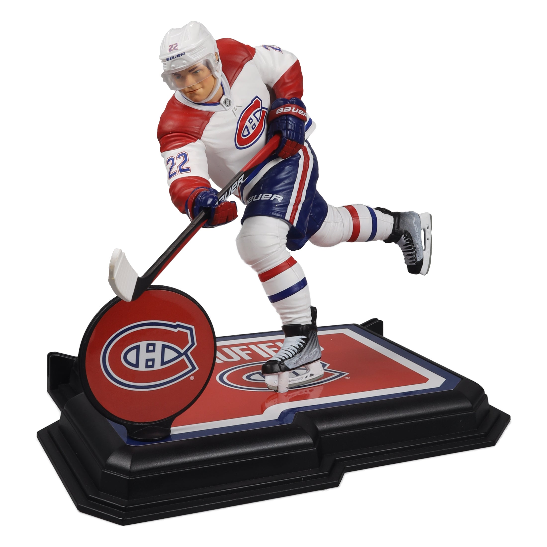 Cole Caufield Montreal Canadiens NHL McFarlane Toys Away Uniform Legacy Series 7" Action Figure