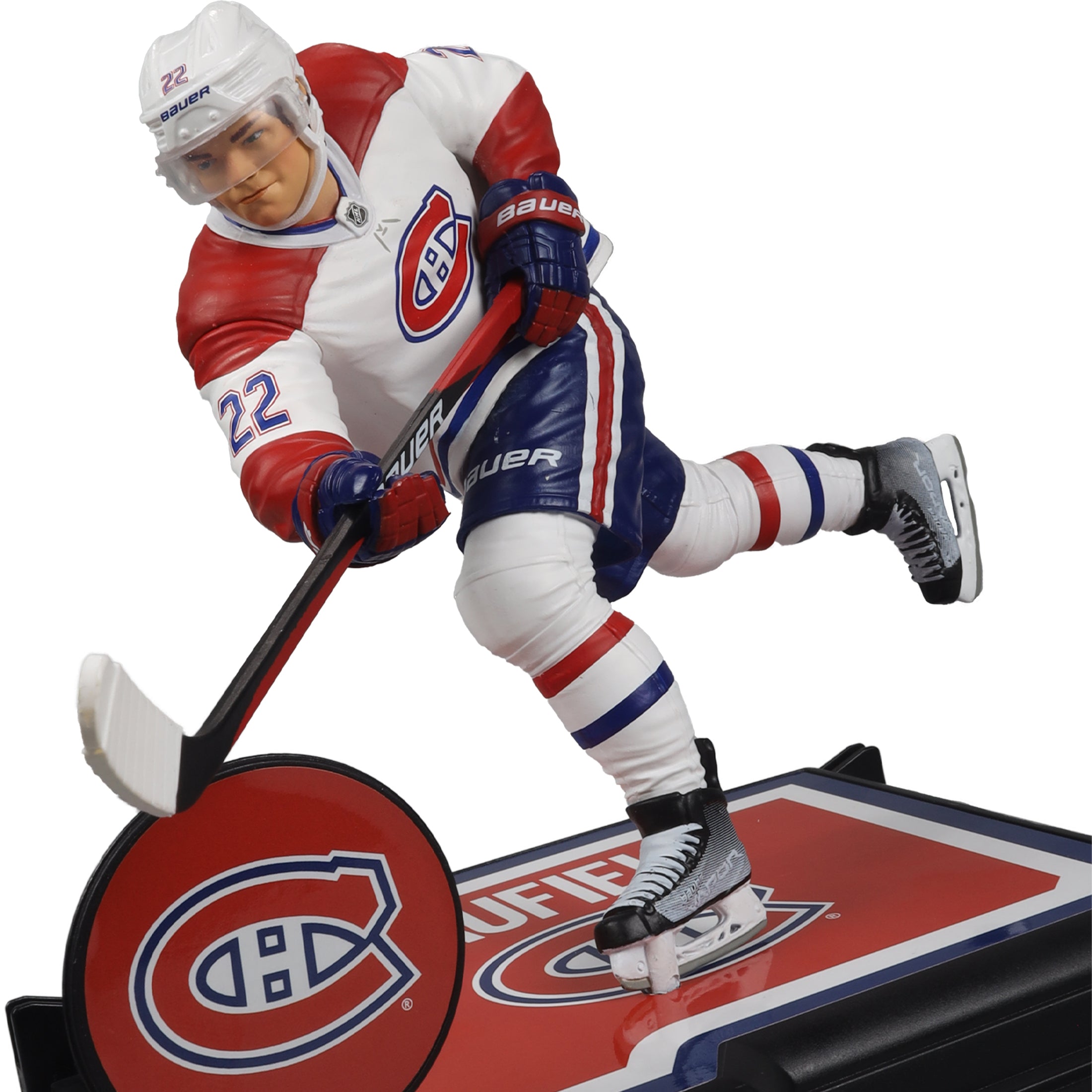 Cole Caufield Montreal Canadiens NHL McFarlane Toys Away Uniform Legacy Series 7" Action Figure