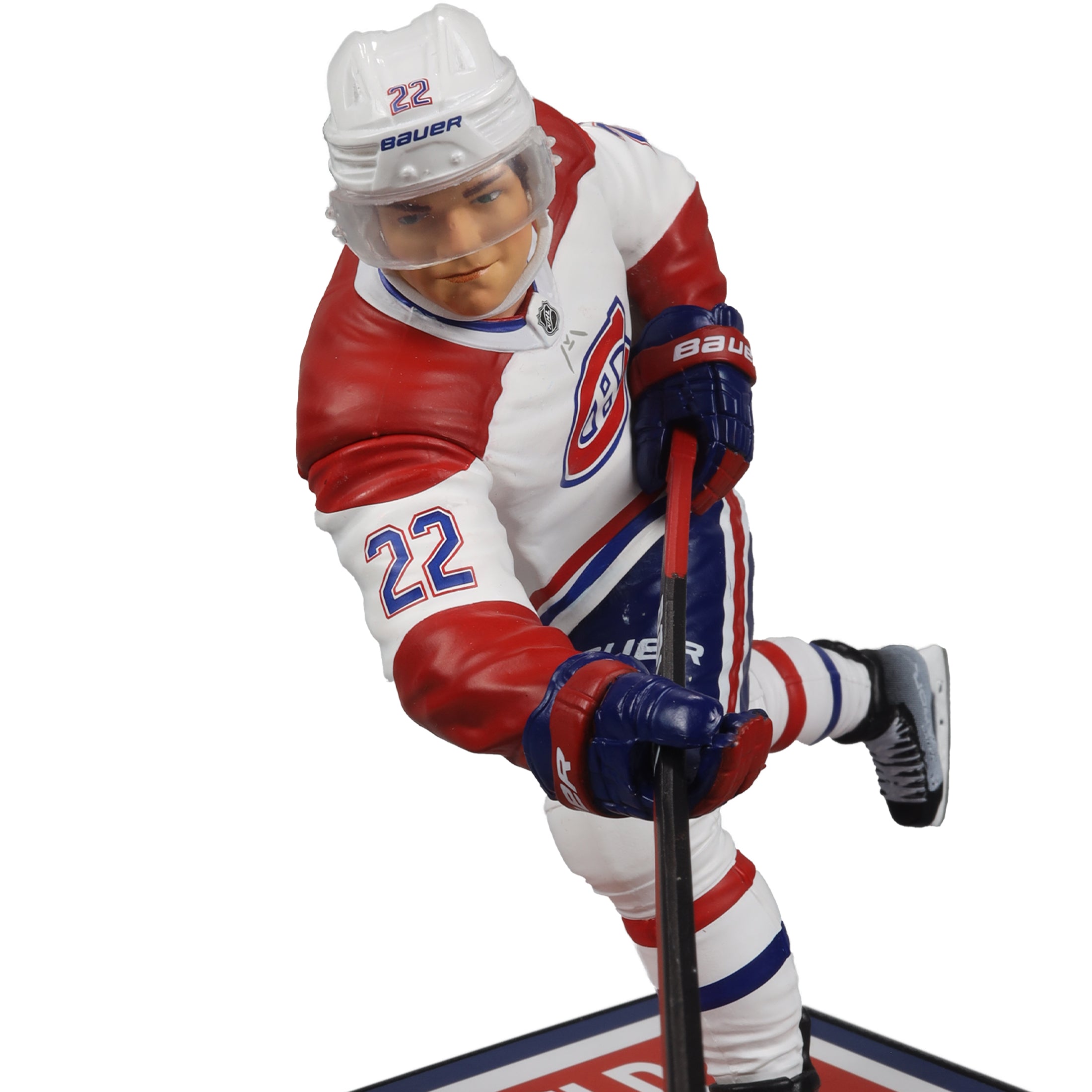 Cole Caufield Montreal Canadiens NHL McFarlane Toys Away Uniform Legacy Series 7" Action Figure