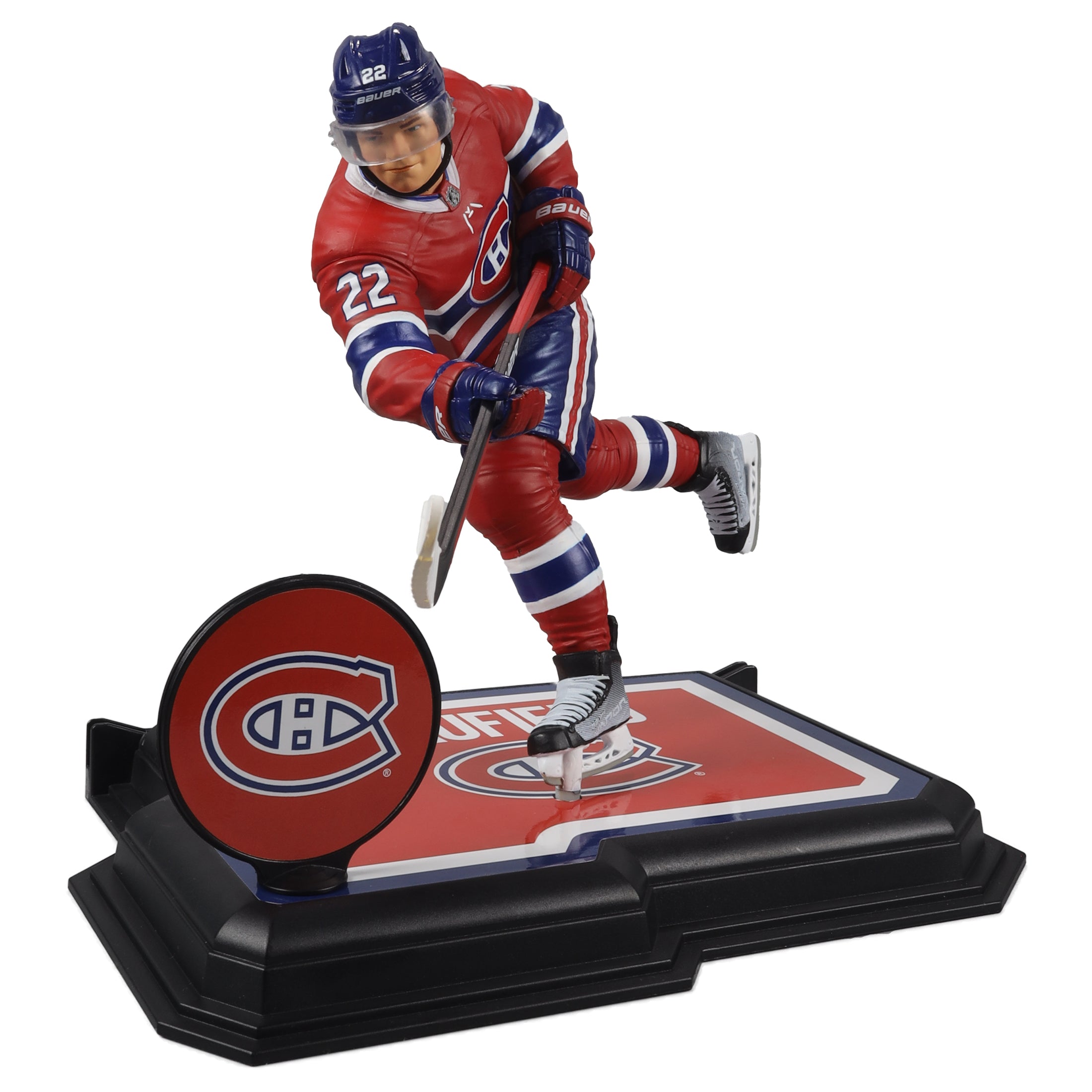 Cole Caufield Canadiens de Montréal NHL McFarlane Toys Home Uniform Legacy Series Figurine d'action 7"