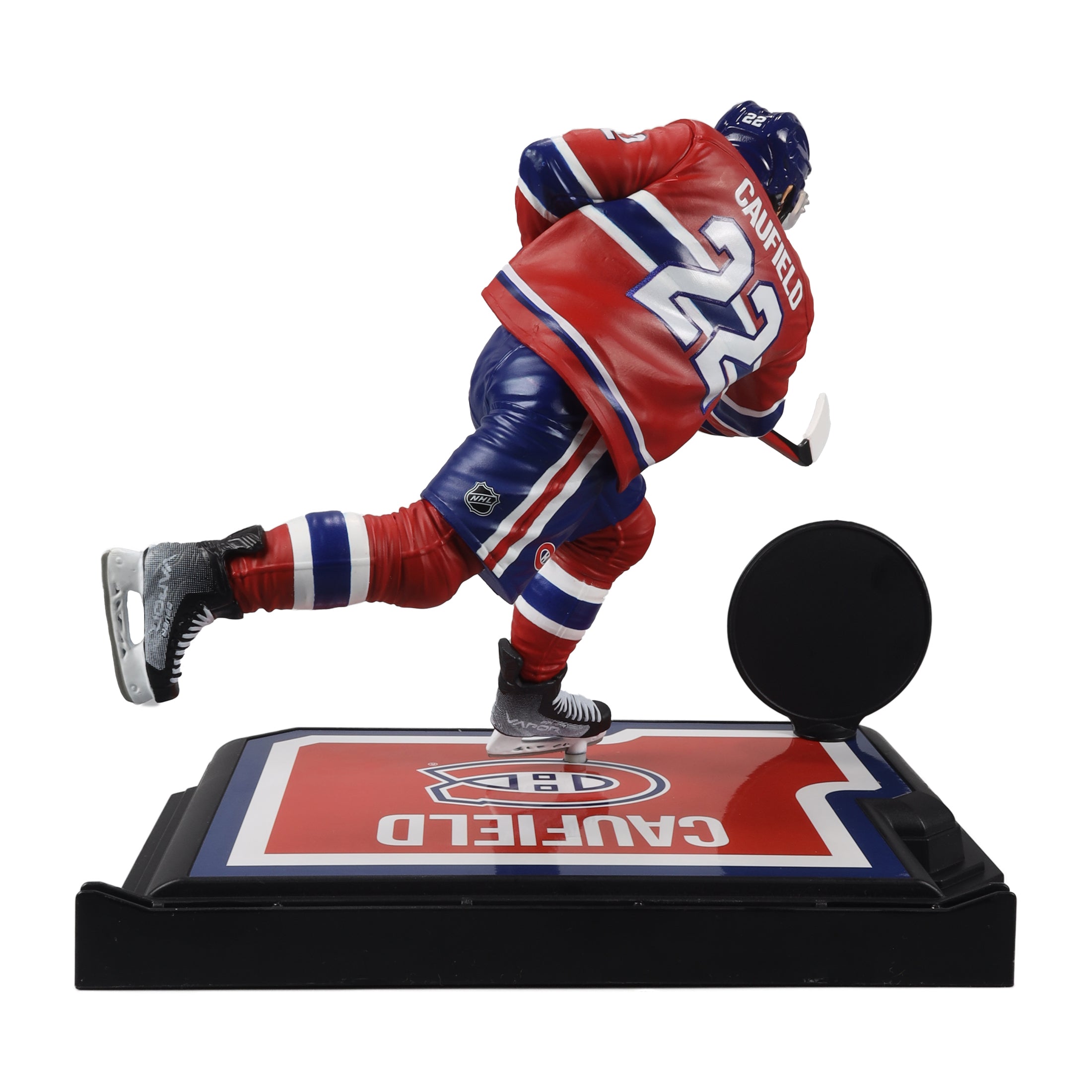 Cole Caufield Canadiens de Montréal NHL McFarlane Toys Home Uniform Legacy Series Figurine d'action 7"