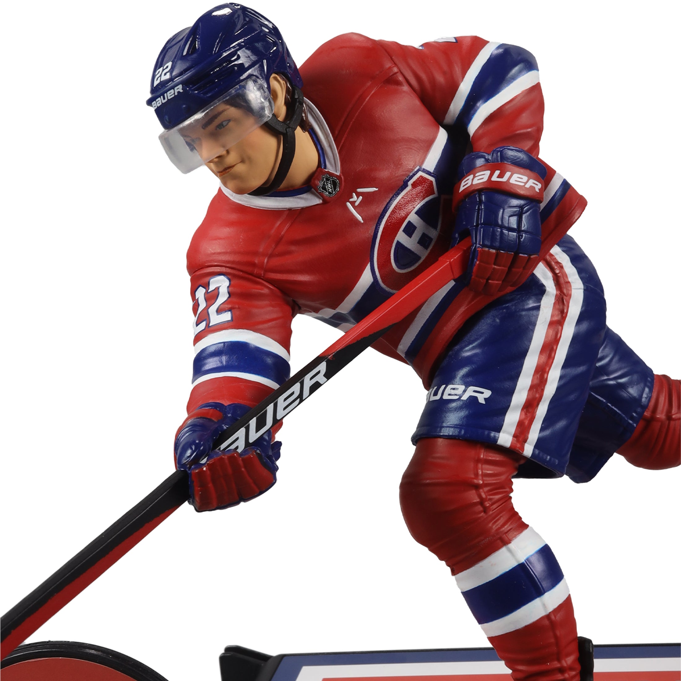 Cole Caufield Canadiens de Montréal NHL McFarlane Toys Home Uniform Legacy Series Figurine d'action 7"