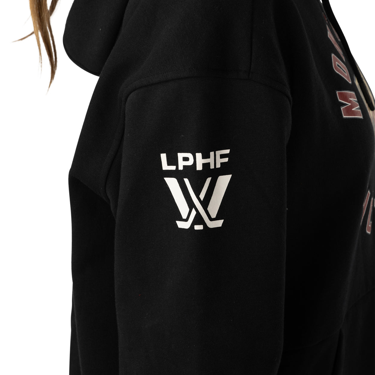 Montreal Victoire PWHL Bauer Unisex Black Ultimate Pullover Hoodie