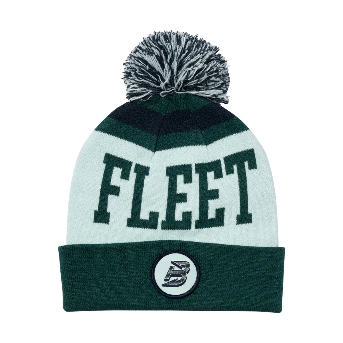 Boston Fleet PWHL Bauer Unisex Green Patch Knit Cuff Pom