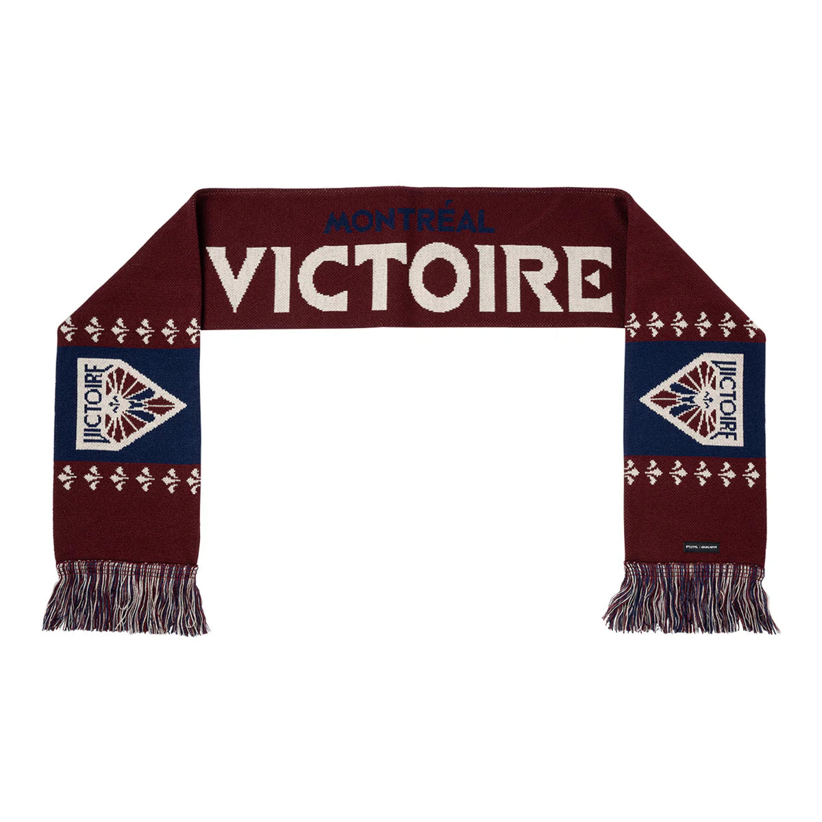 Montreal Victoire PWHL Bauer Unisex Maroon Authentic Team Scarf