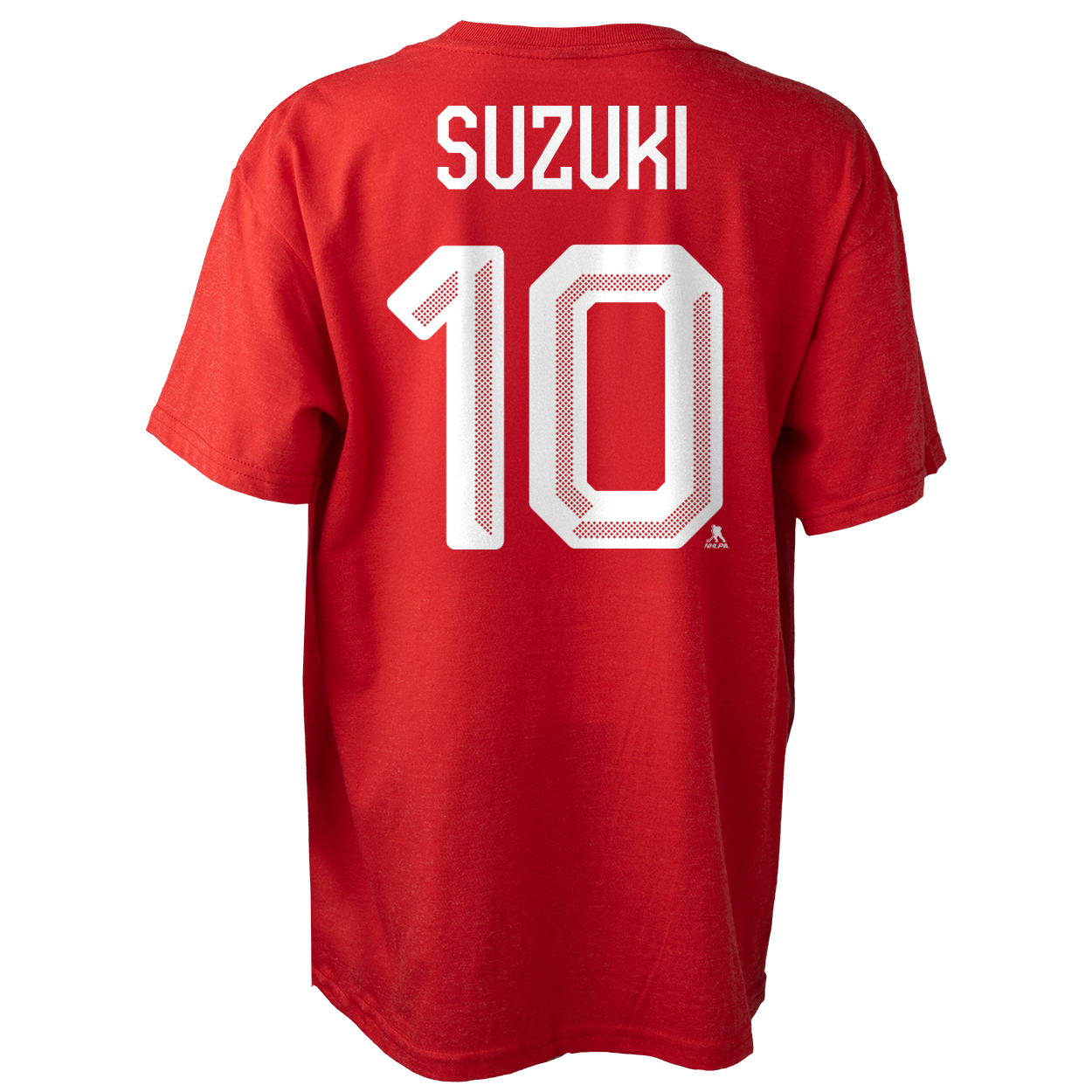 Nick Suzuki Hockey Canada IIHF Bauer Youth Red Player T-Shirt