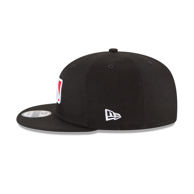 MLB Batterman Logo New Era Men's Black 9Fifty Basic Snapback