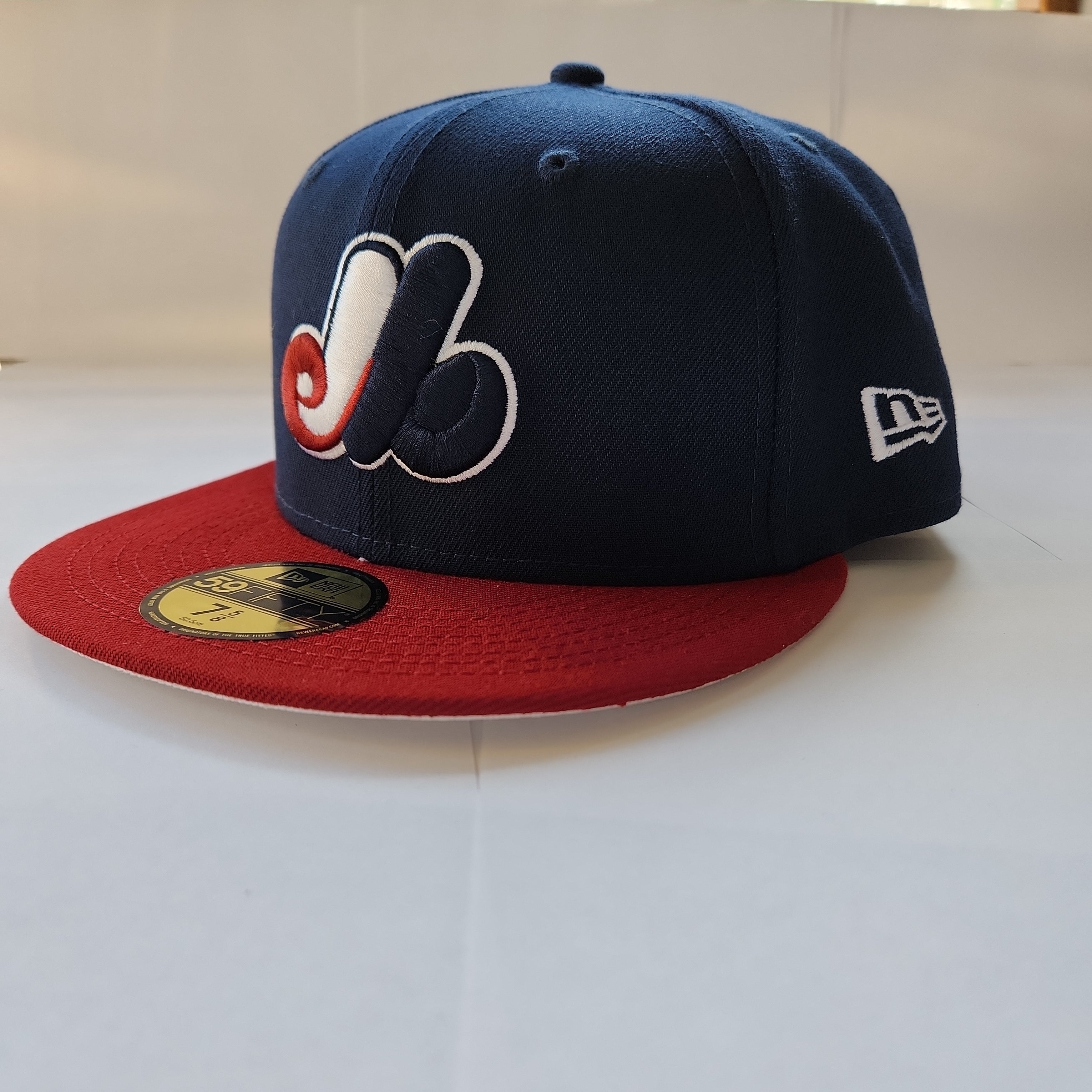 Casquette ajustée bleu marine 59Fifty 1982 All Star Game Cooperstown des Expos de Montréal MLB New Era pour hommes