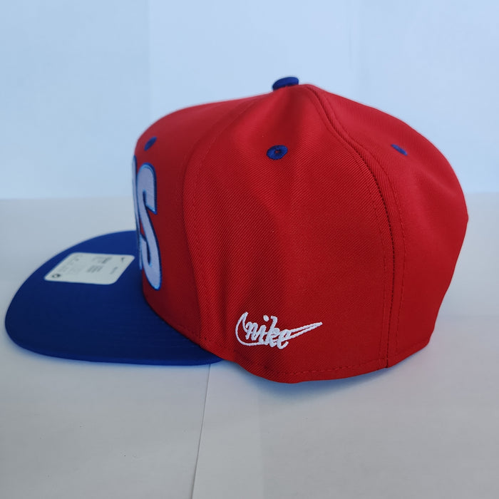 Montreal Expos MLB Nike Men's Red Cooperstown Pro Flat Brim Snapback