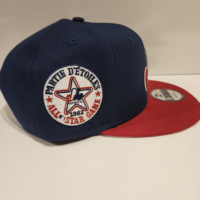 Montreal Expos MLB New Era Men's Navy 9Fifty 1982 All Star Game Cooperstown Snapback