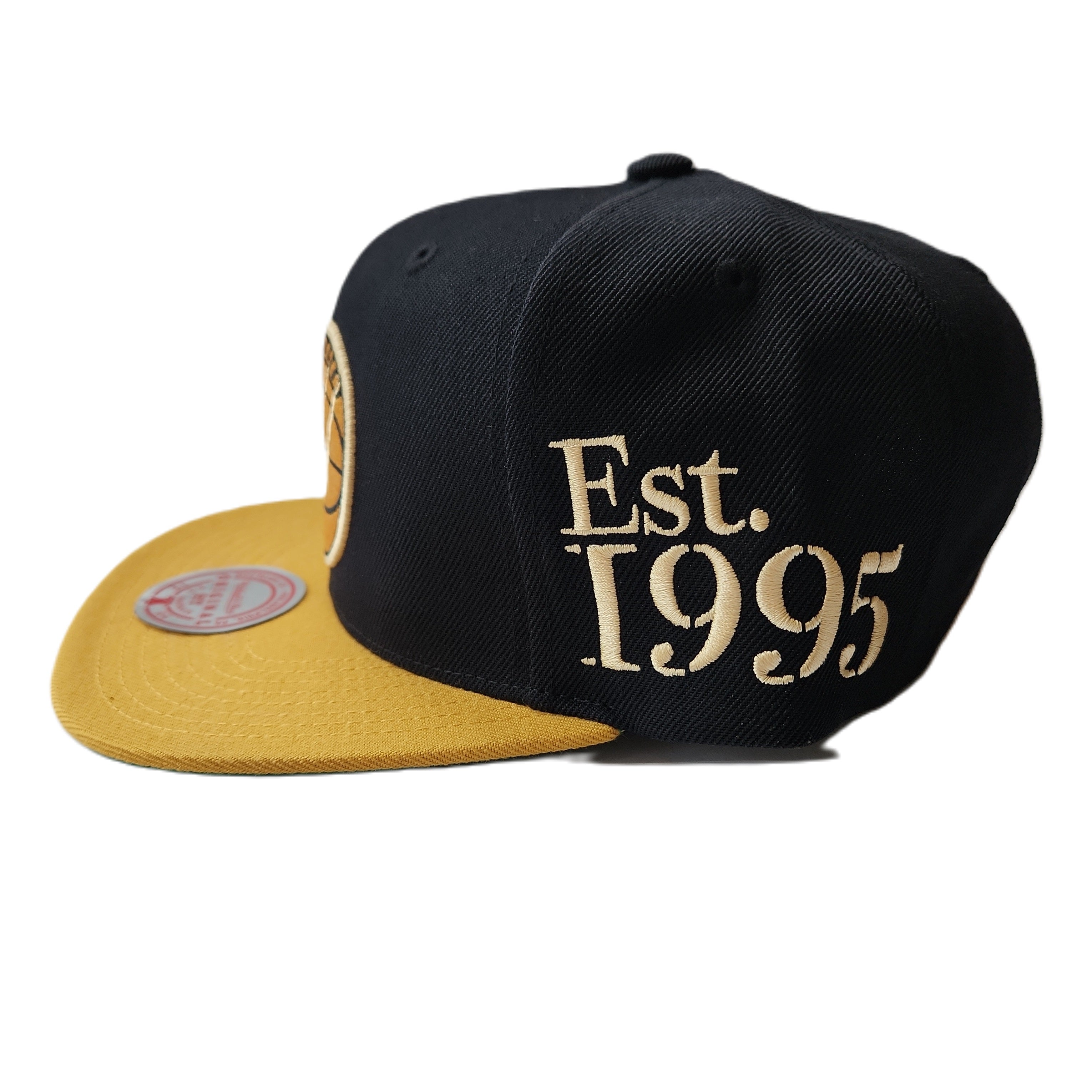 Toronto Raptors NBA Mitchell & Ness pour hommes Black Eye of The Tiger Snapback