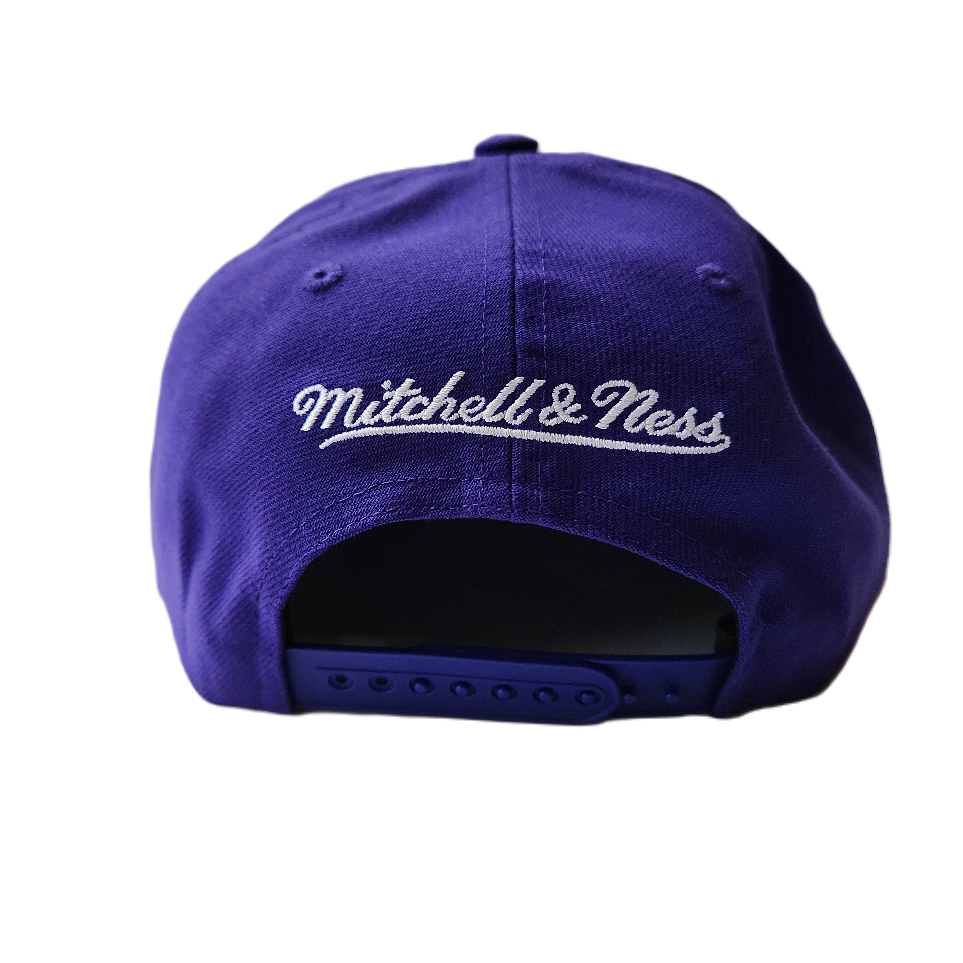 Toronto Raptors NBA Mitchell & Ness Men's Purple Champ Stack Snapback