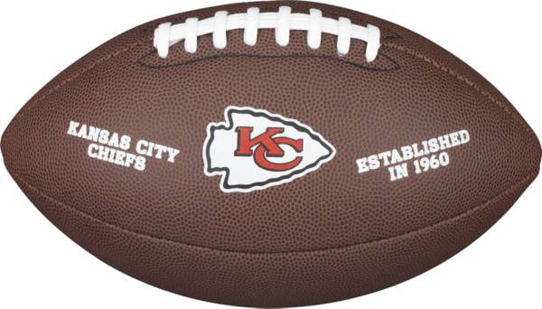 Kansas City Chiefs NFL Wilson Ballon de football composite officiel de qualité supérieure pour loisirs