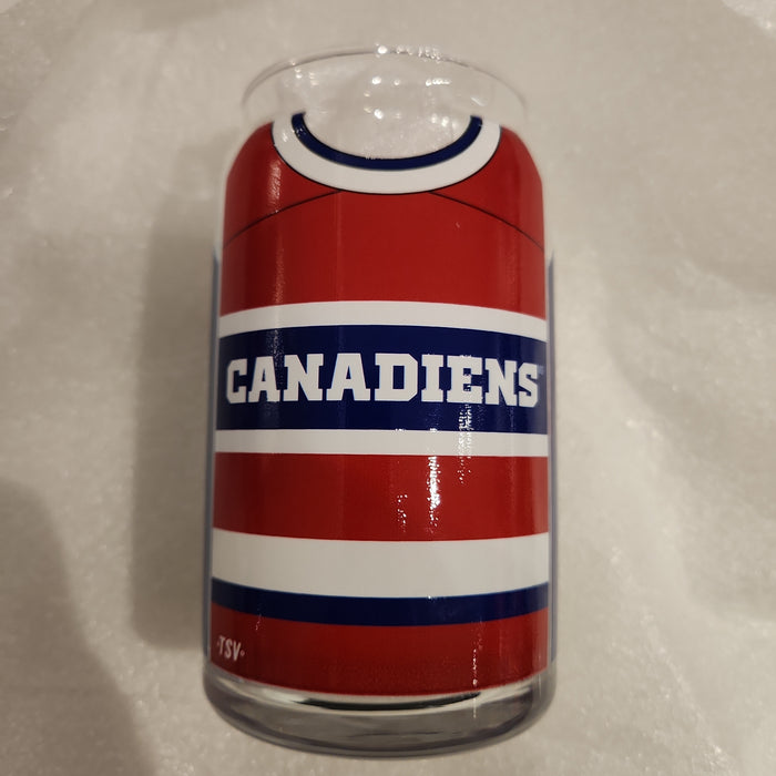Montreal Canadiens NHL TSV 16oz Team Uniform Can Glass