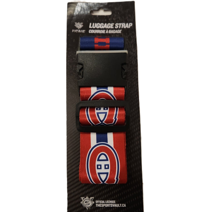 Montreal Canadiens NHL TSV Sublimated Luggage Strap
