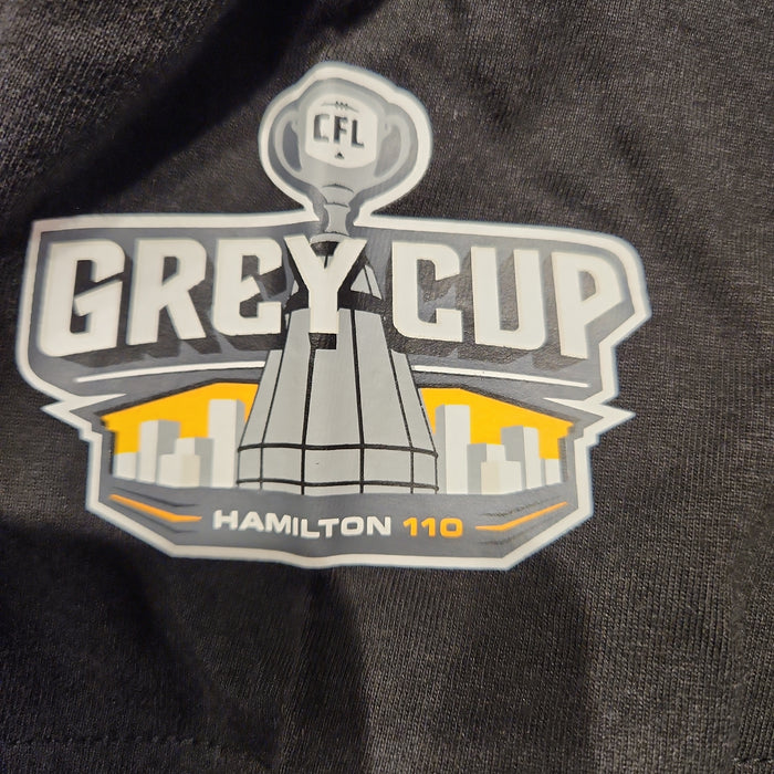 Montreal Alouettes CFL New Era Men's Black 2023 Grey Cup Champions Locker Room T-Shirt