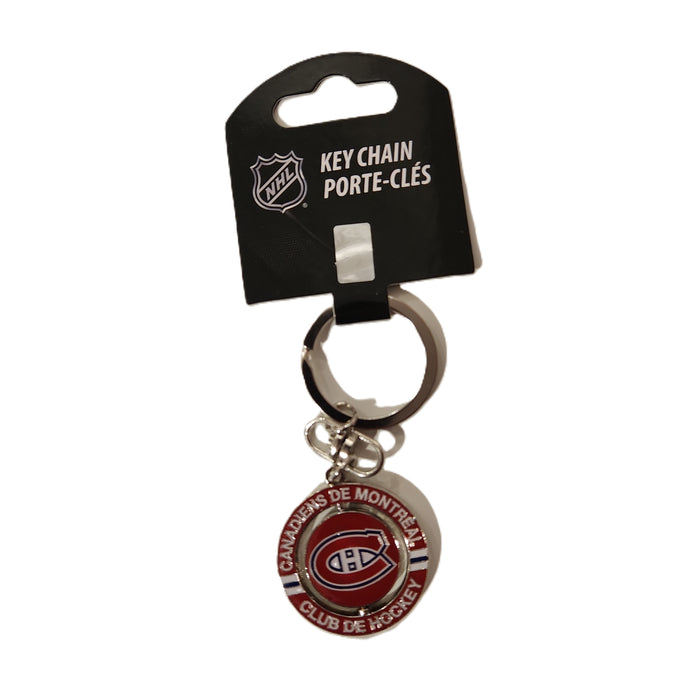 Montreal Canadiens NHL TSV Spinner Keychain