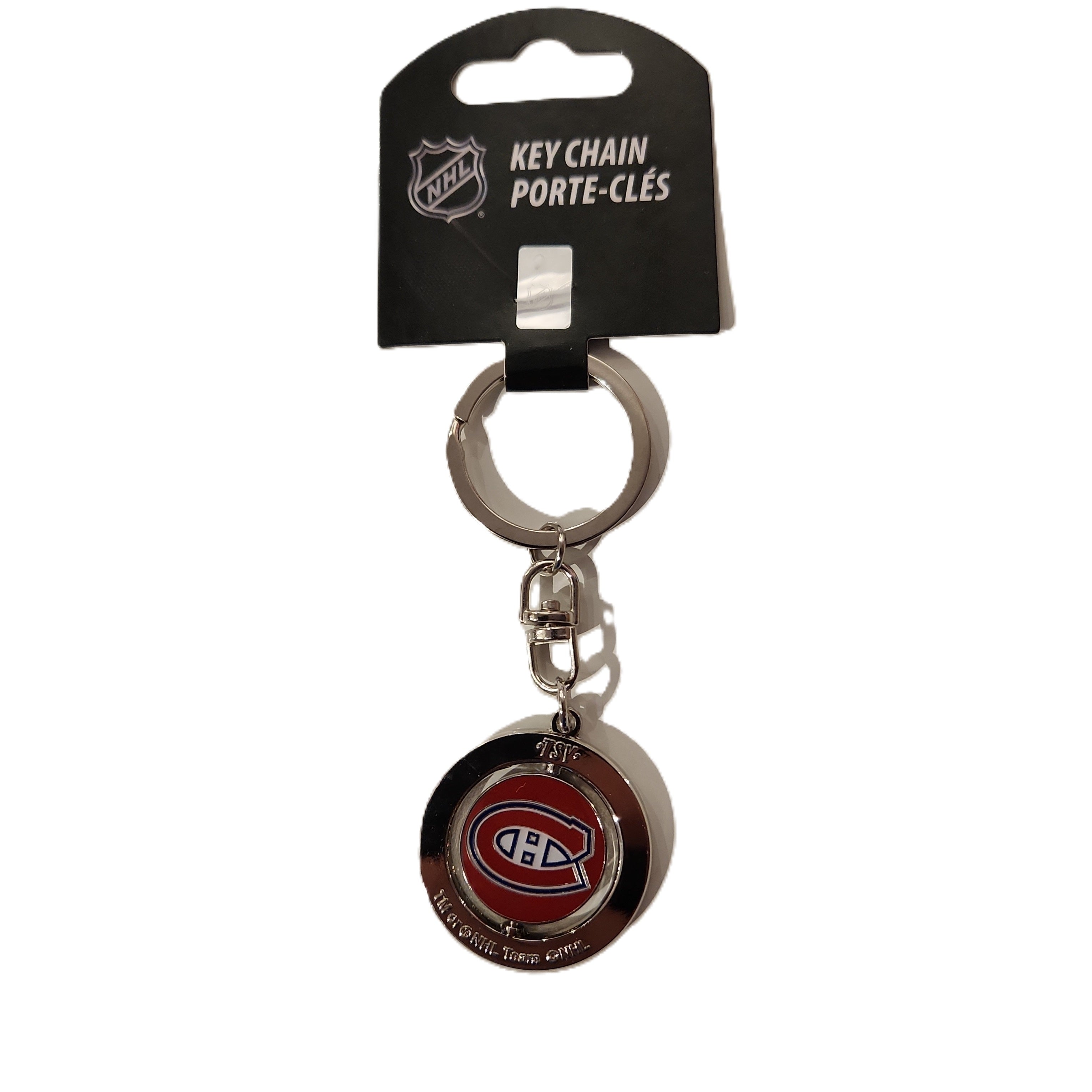 Montreal Canadiens NHL TSV Spinner Keychain