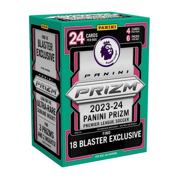 2023-2024 Panini Prizm English Premier League Soccer Blaster Box Trading Cards
