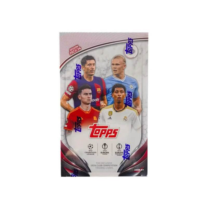 UEFA Topps 23/2024 Club Competitions Soccer Hobby Box