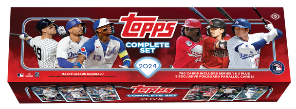 Ensemble complet de baseball Topps MLB 2024 Édition Hobby