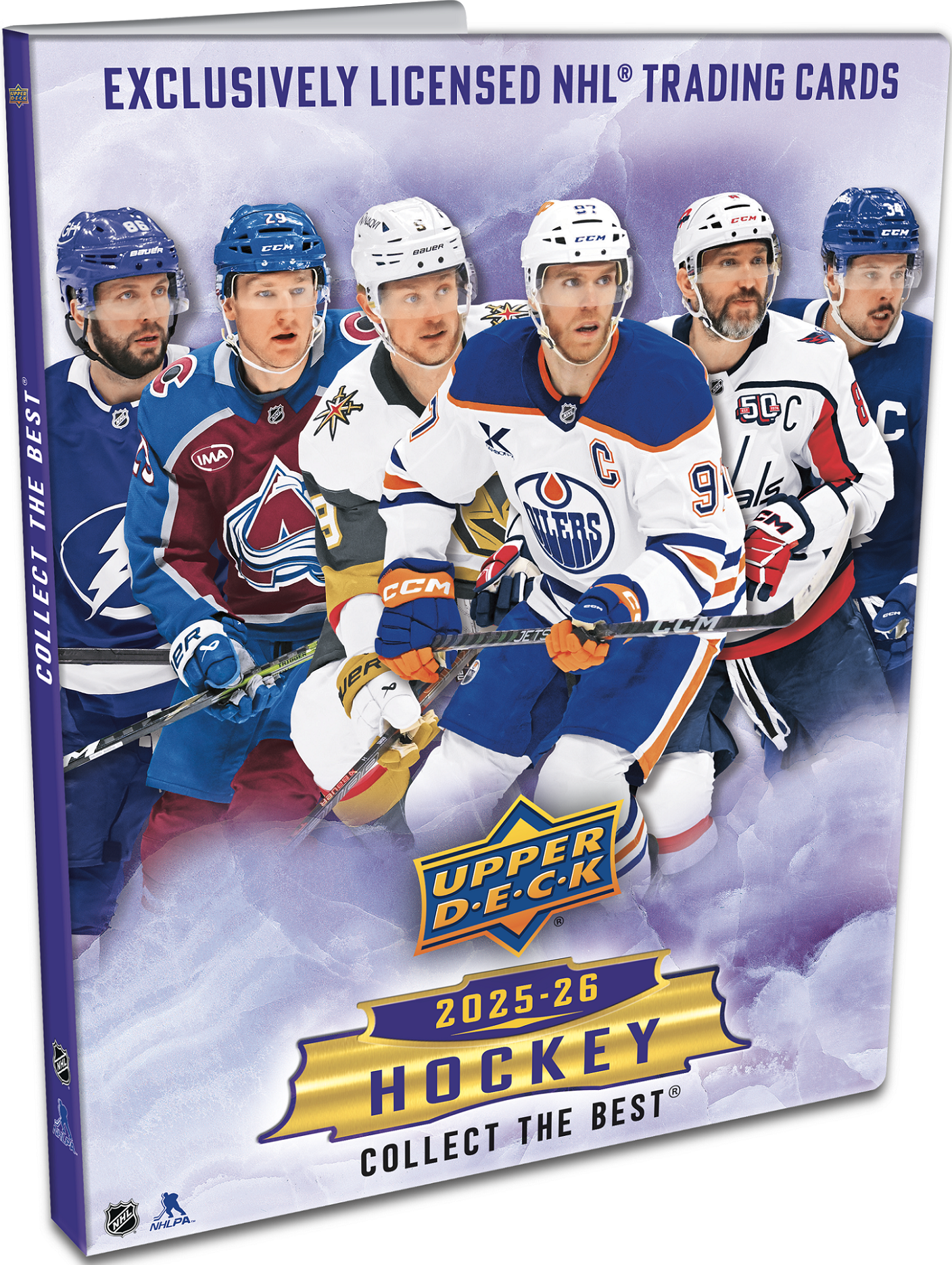 NHL Upper Deck 2025-2026 Hockey Cards Series 1 Starter Kit Binder Set