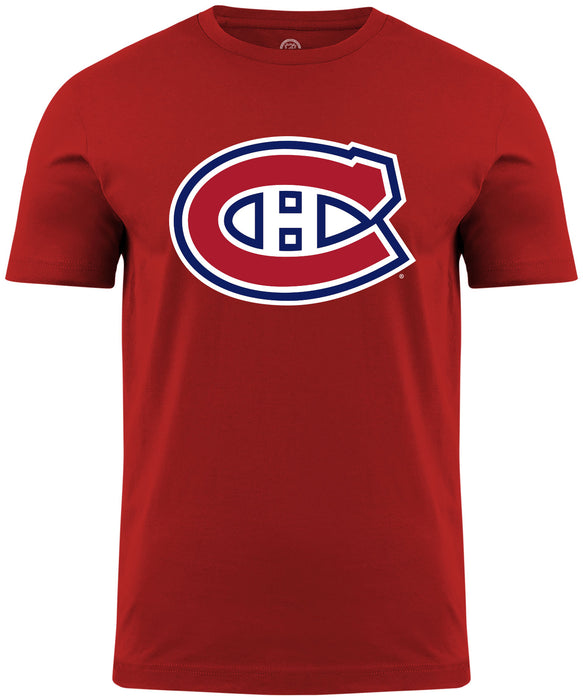 Montreal Canadiens NHL Bulletin Men's Red Primary Logo T-Shirt
