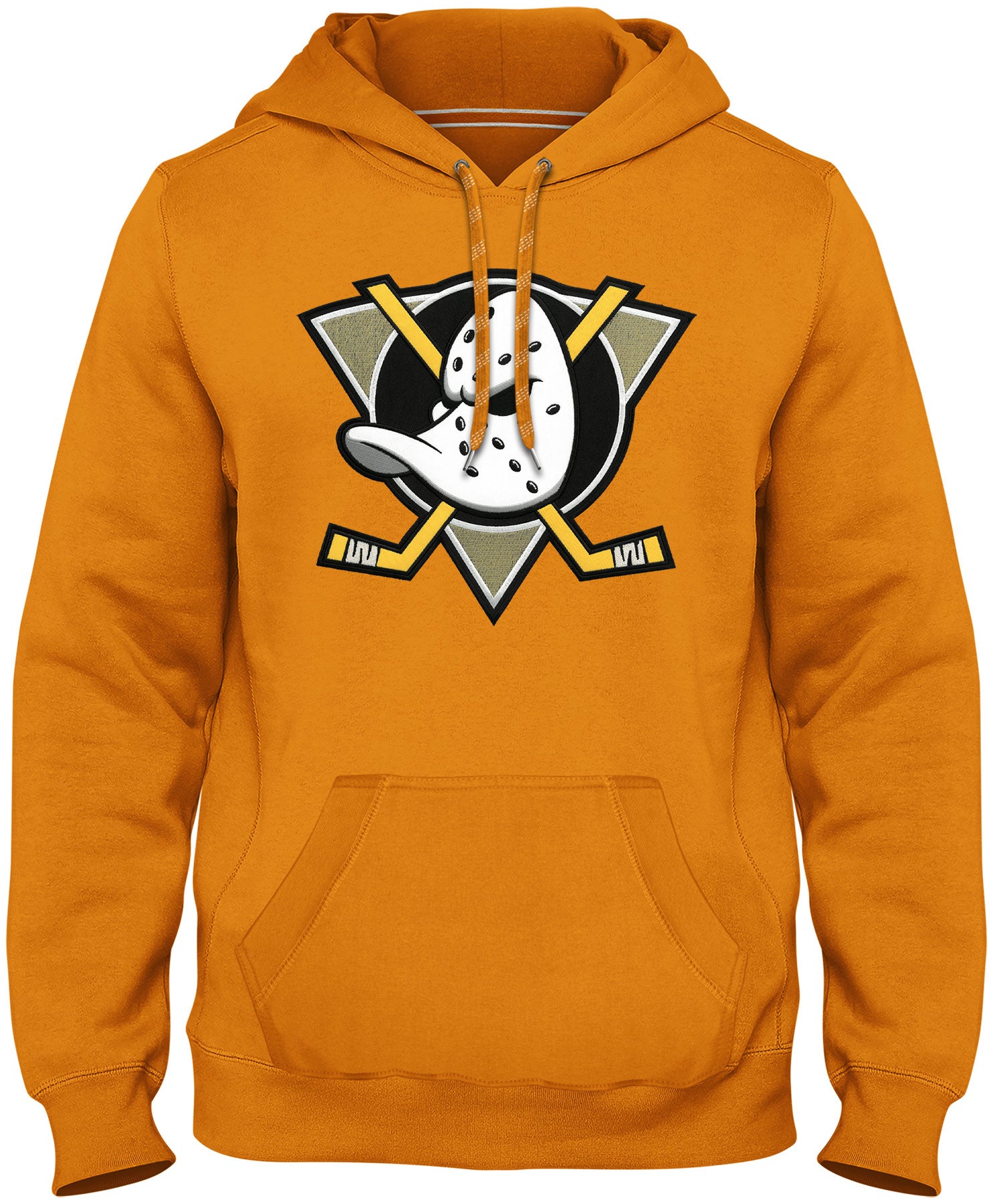 Anaheim Ducks NHL Bulletin Men's Gold Express Twill Logo Hoodie