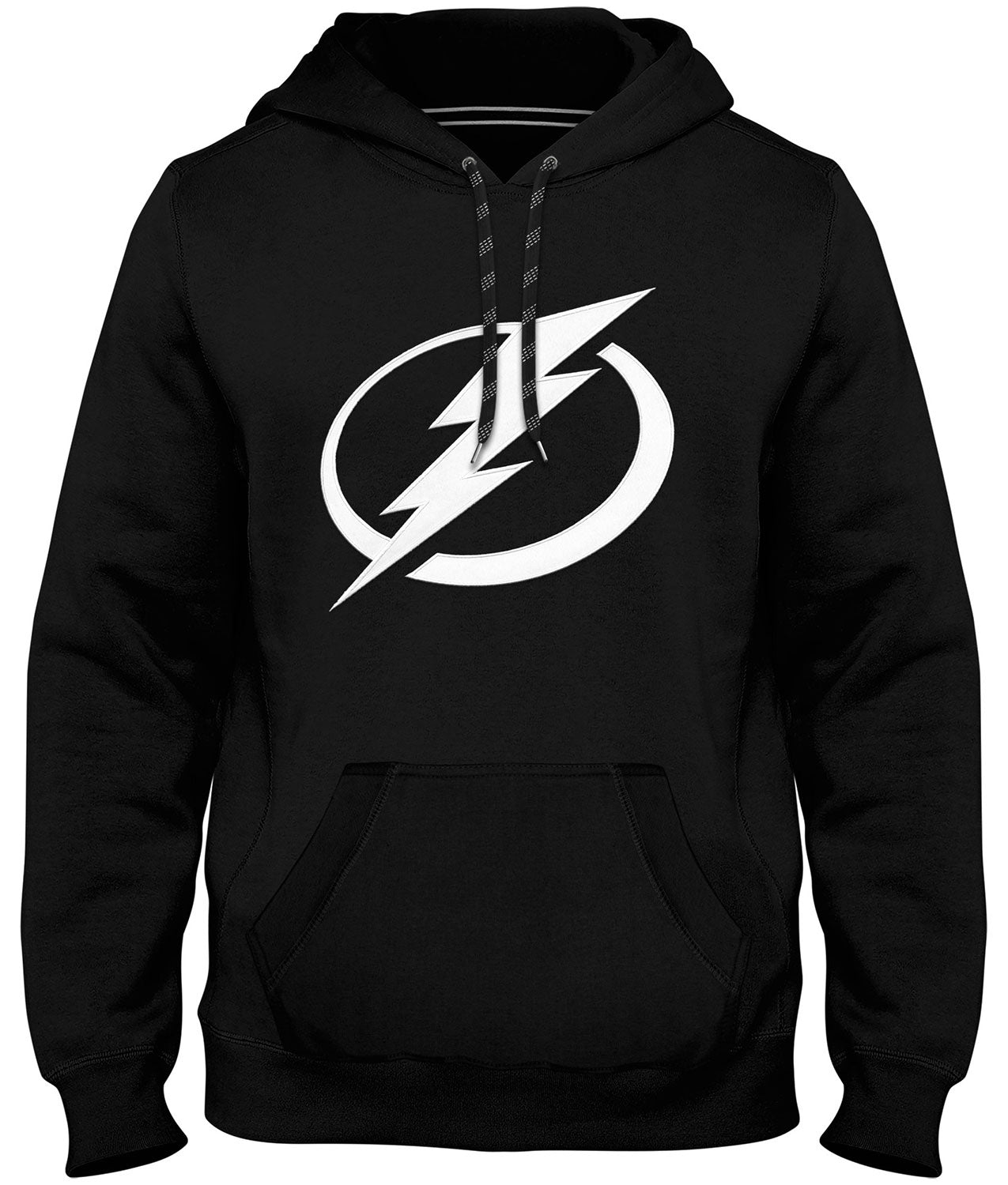 Tampa Bay Lightning NHL Bulletin Men's Black Express Twill Logo Hoodie