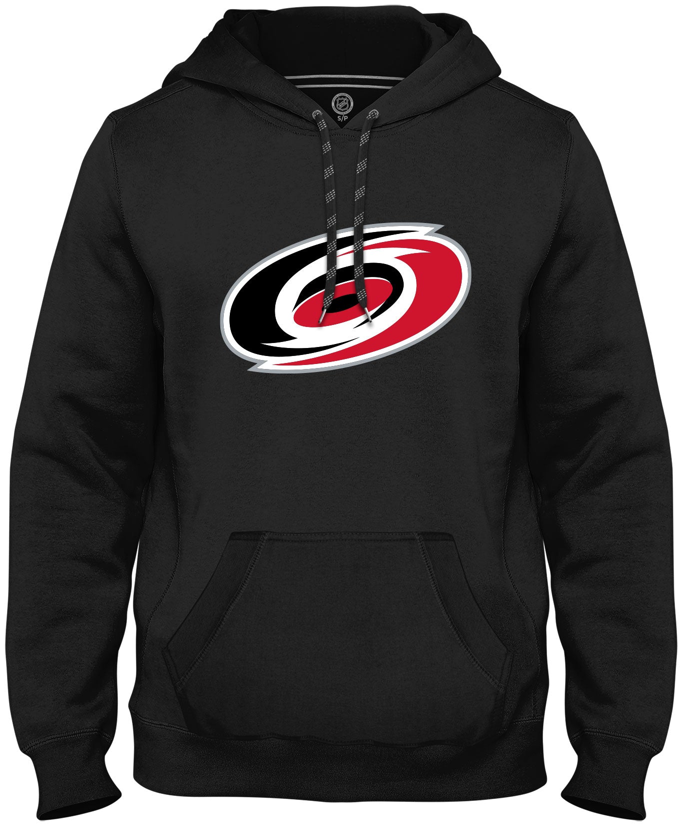 Carolina Hurricanes NHL Bulletin Men's Black Express Twill Logo Hoodie