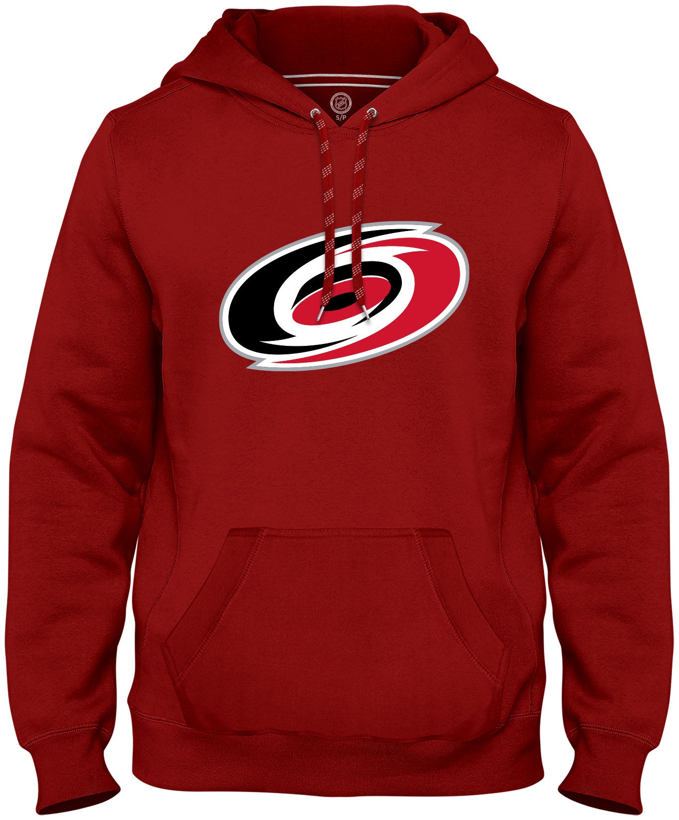 Carolina Hurricanes NHL Bulletin Men's Red Express Twill Logo Hoodie