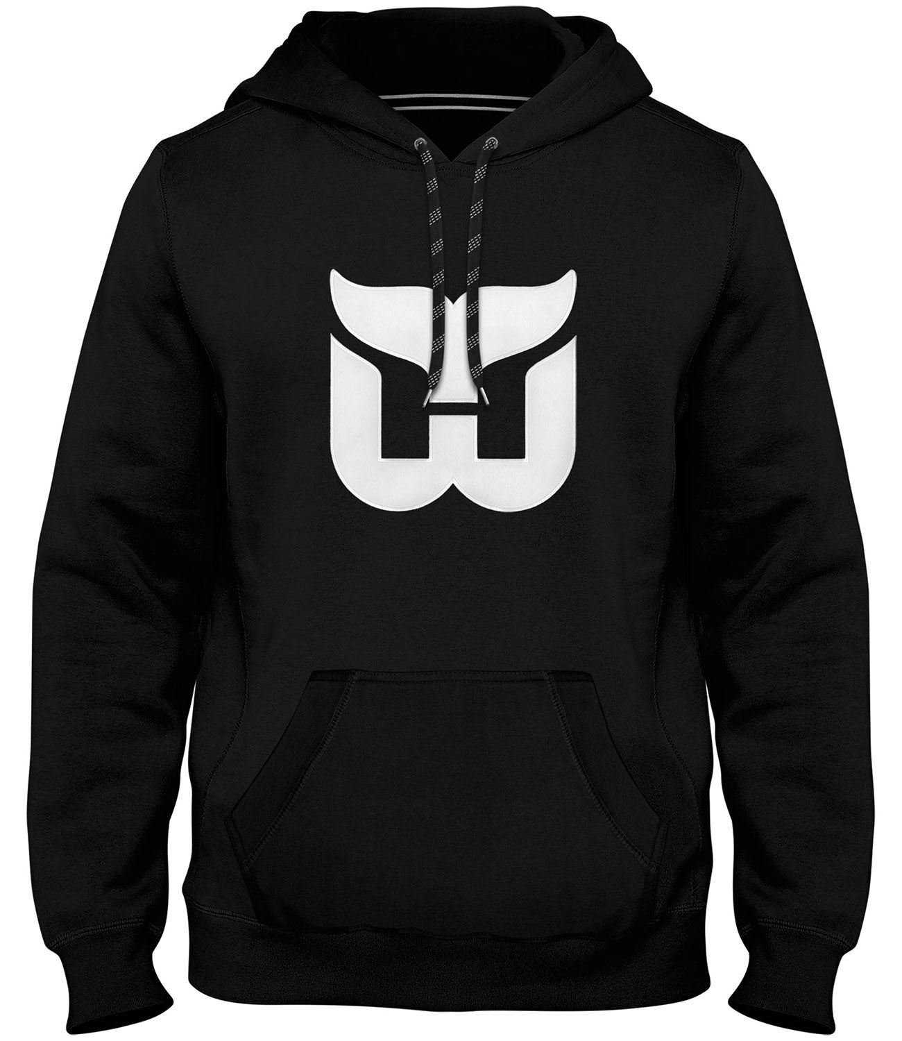 Sweat à capuche en sergé noir avec logo Express pour homme des Hartford Whalers NHL Bulletin