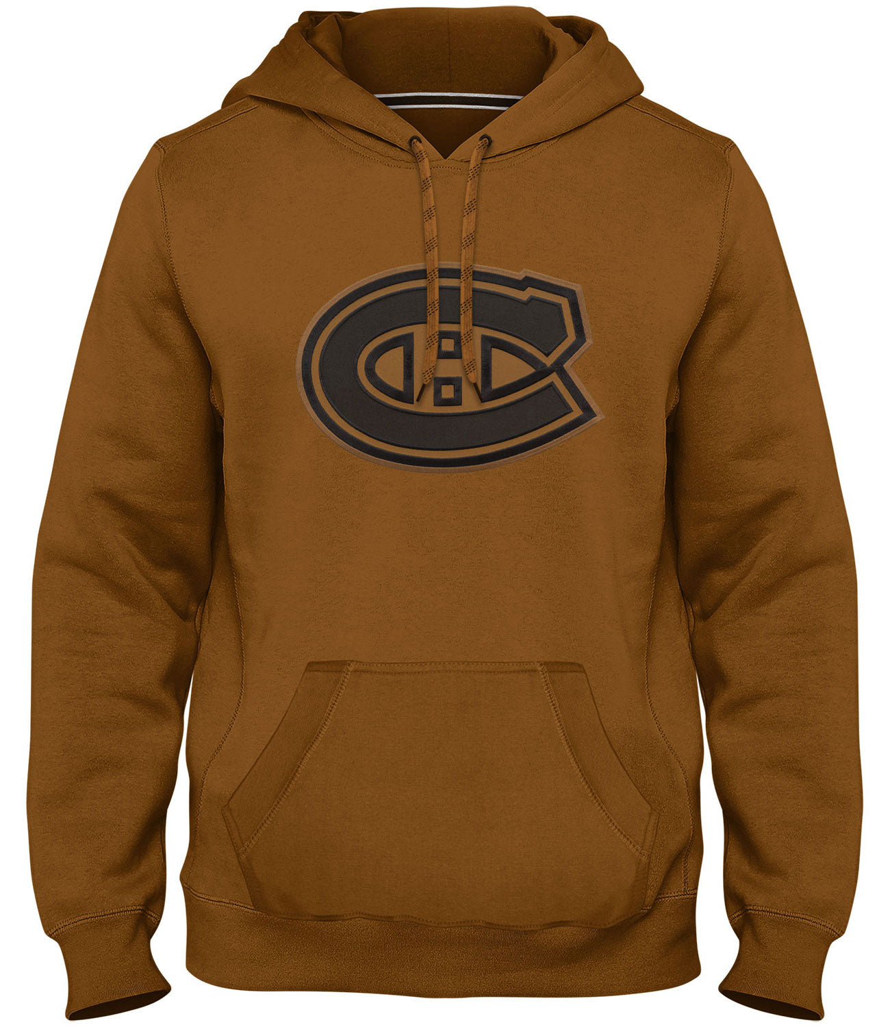 Sweat à capuche en sergé avec logo Dune Express ton sur ton pour homme des Canadiens de Montréal NHL Bulletin