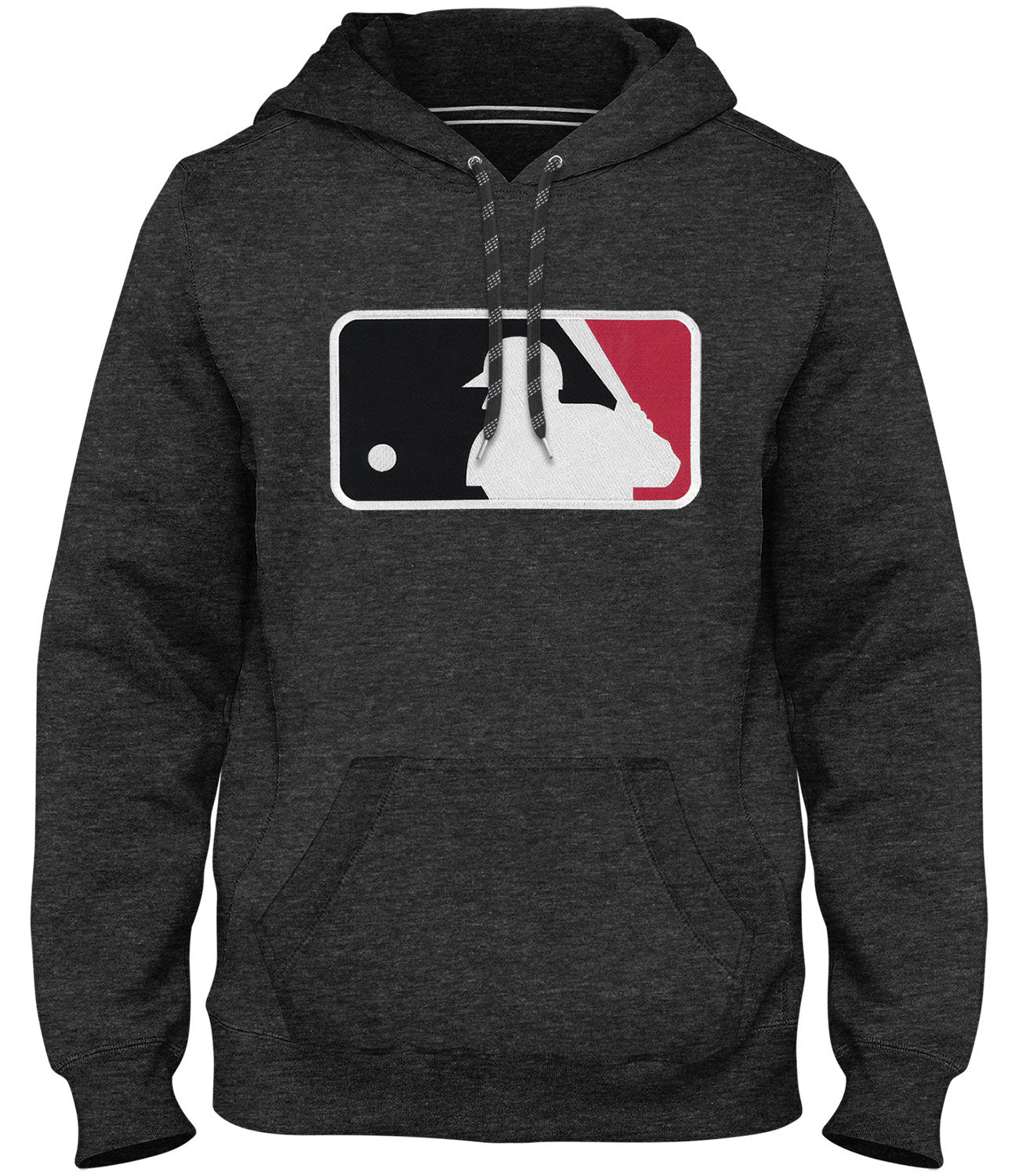 Sweat à capuche avec logo en sergé Charcoal Express pour homme de la MLB Bulletin