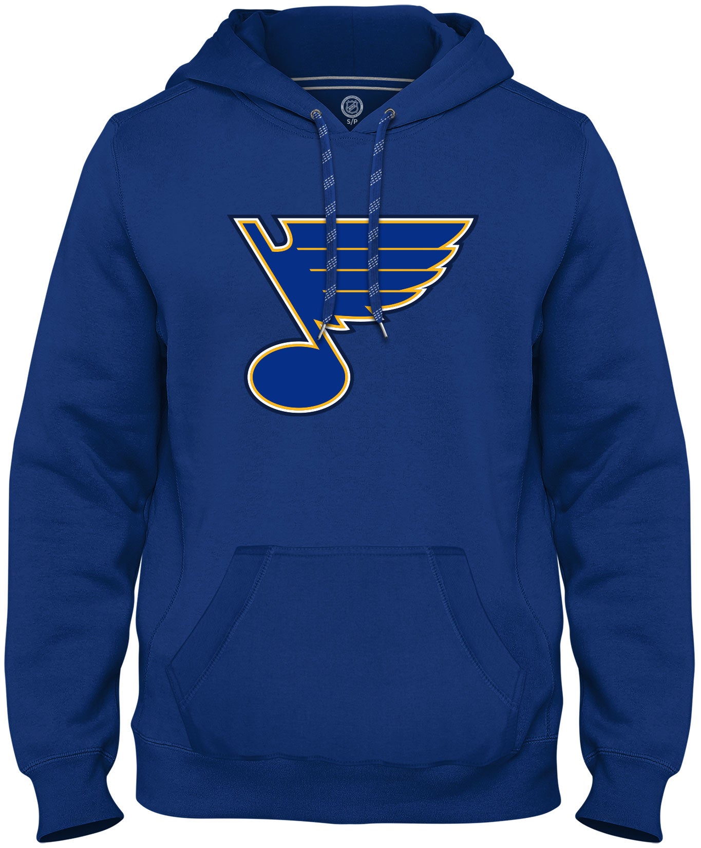 St. Louis Blues NHL Bulletin Men's Royal Blue Express Twill Logo Hoodie