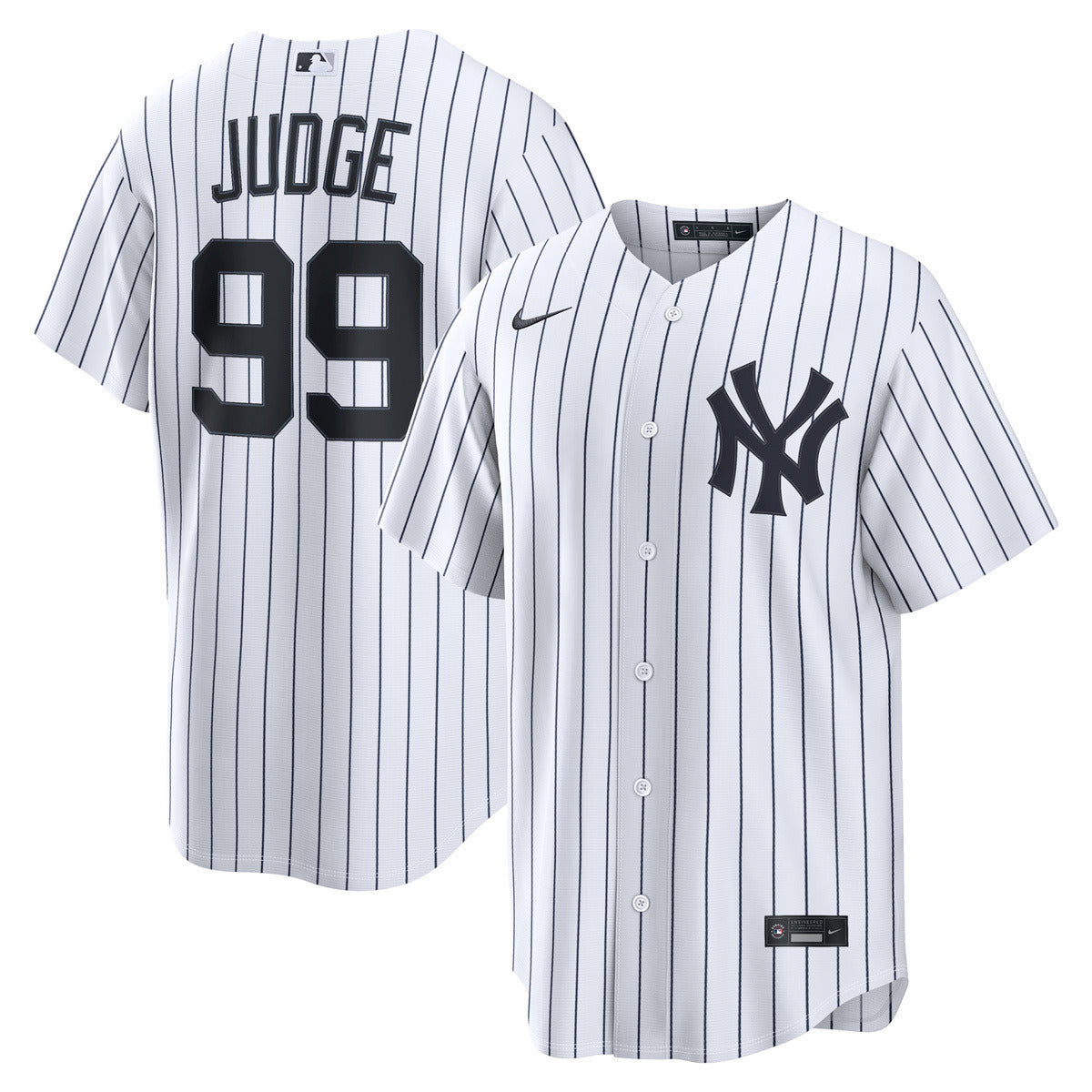 Aaron Judge New York Yankees MLB Nike Réplique maillot blanc pour hommes
