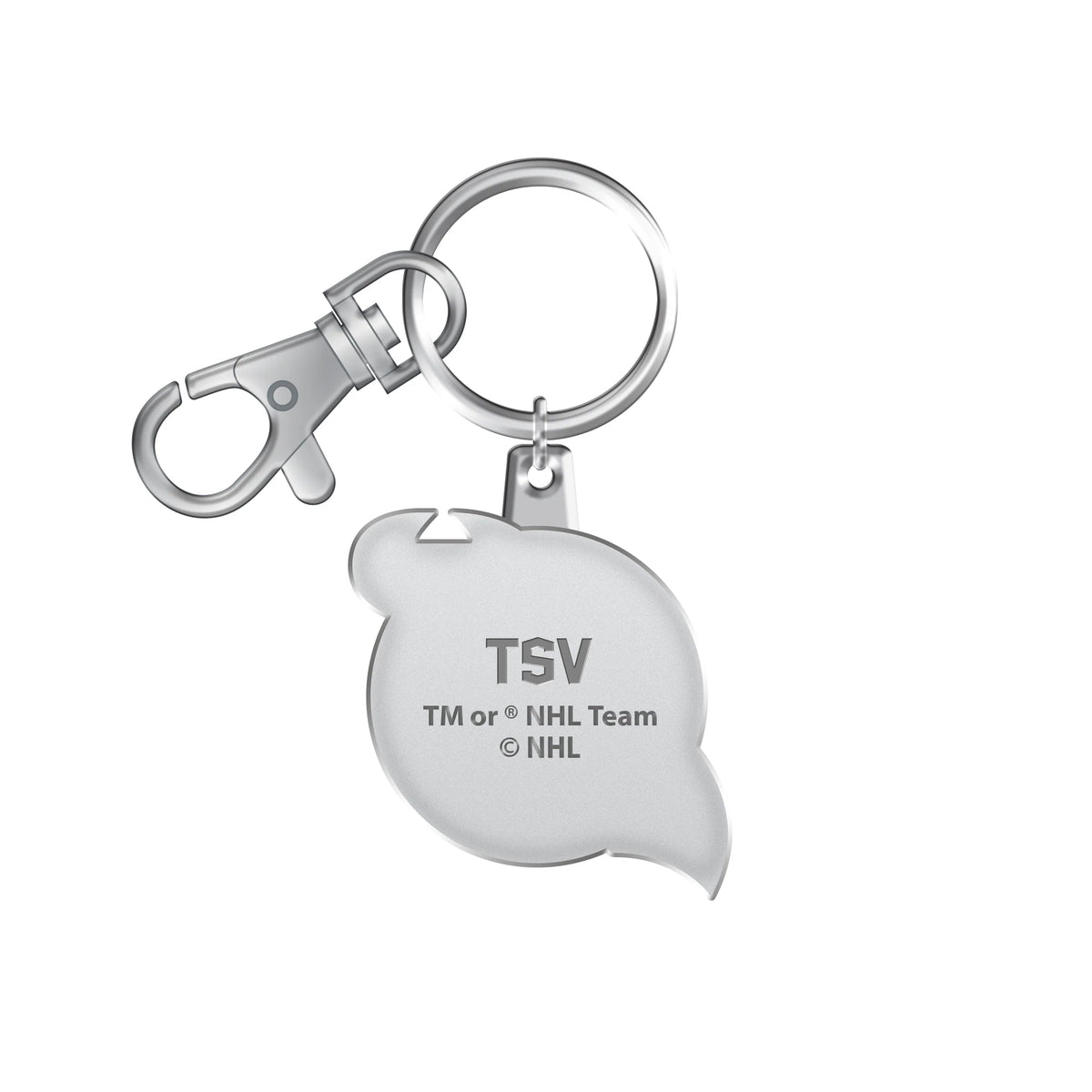 New Jersey Devils NHL TSV Team Logo Keychain