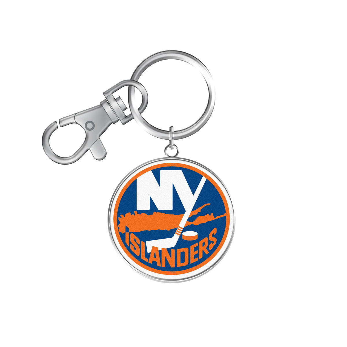 New York Islanders NHL TSV Team Logo Keychain