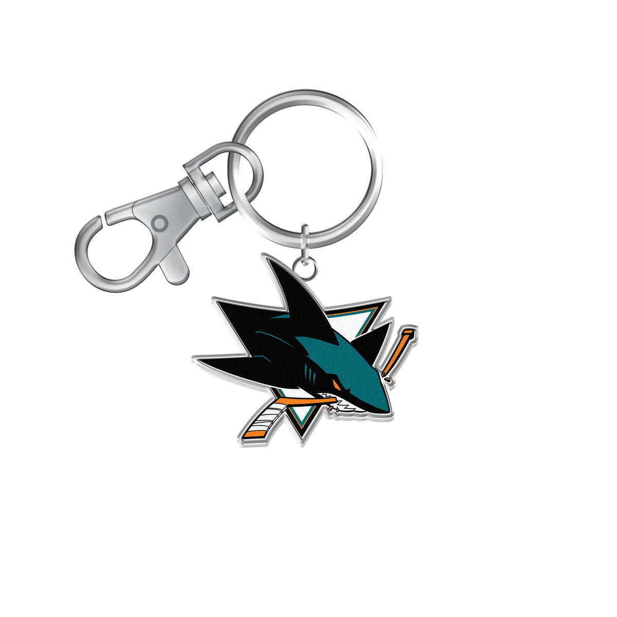 San Jose Sharks NHL TSV Team Logo Keychain