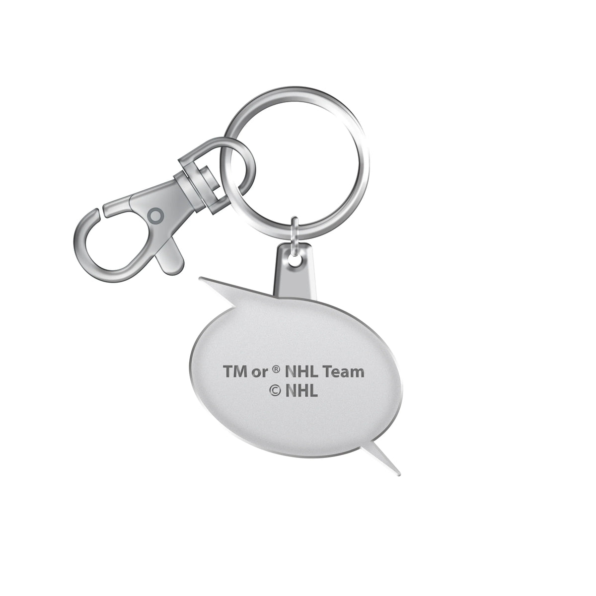 Tampa Bay Lightning NHL TSV Team Logo Keychain