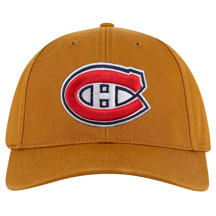 Casquette réglable Hazel Hepcat pour homme de la marque American Needle, équipe des Canadiens de Montréal de la LNH