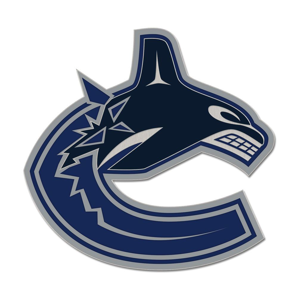 Épingle en émail de collection WinCraft des Canucks de Vancouver LNH